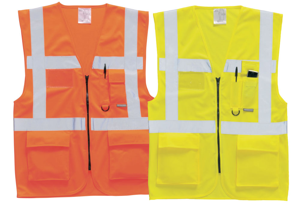 gilet fluorescent chantier